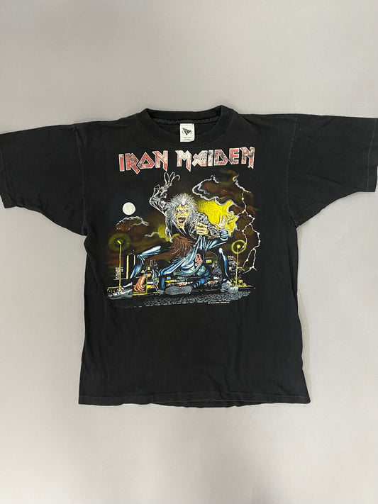 Iron Maiden Vintage 1991 No Prayer on The Road T-Shirt