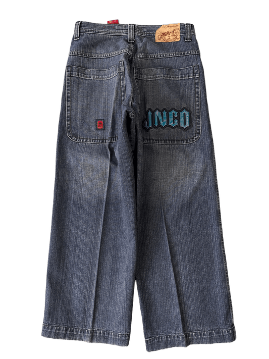 JNCO Spellout Logo Vintage Baggy Jeans - 33 x 30