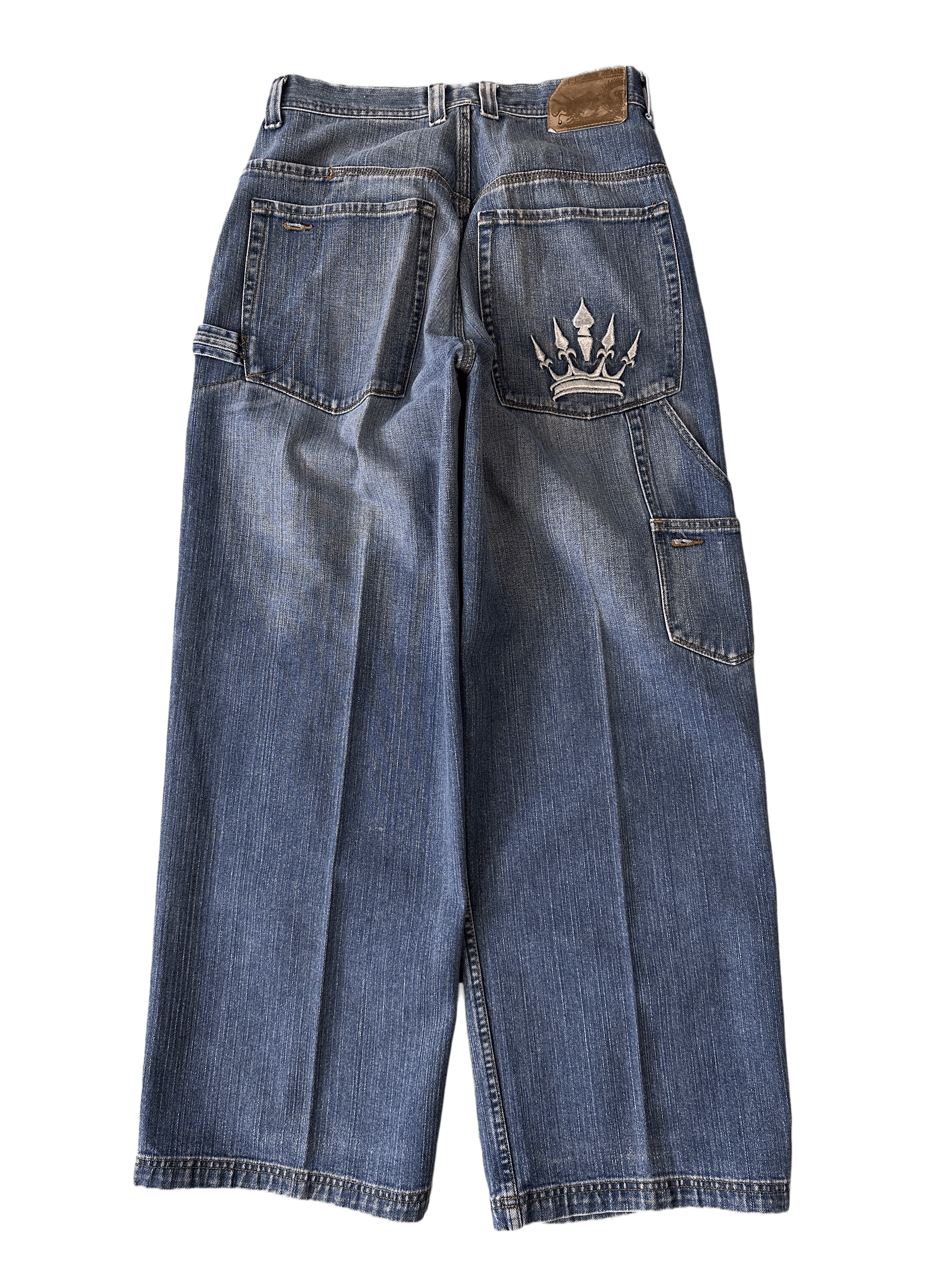 respektfuld Tak for din hjælp Trofast JNCO Crown Vintage Baggy Jeans - 33 x 32