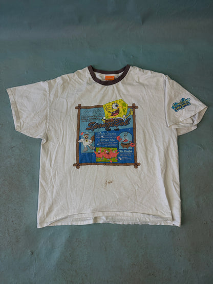 Playera Bob Esponja 2002 Vintage - XL