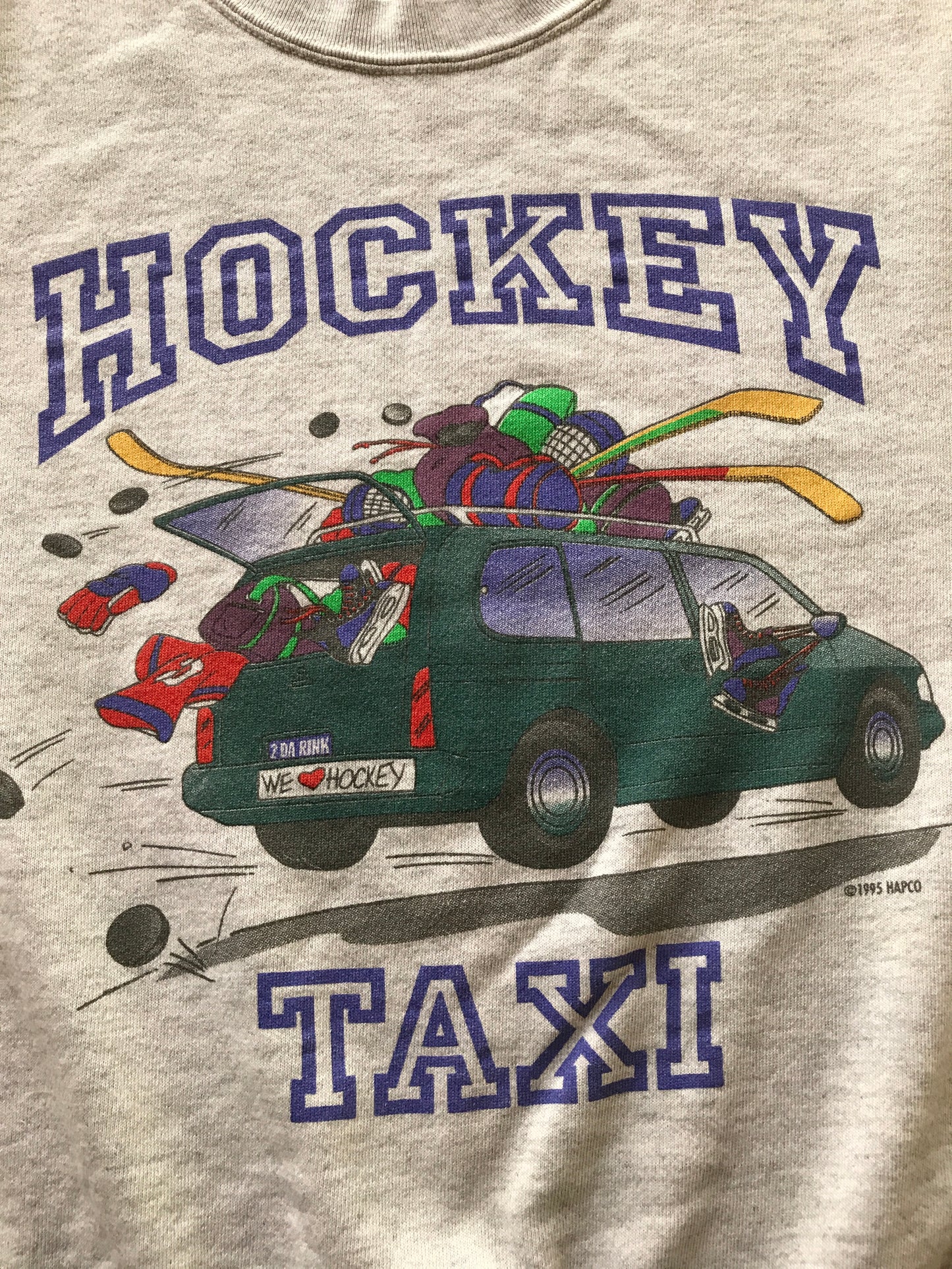 Vintage Taxi Hockey Sweatshirt