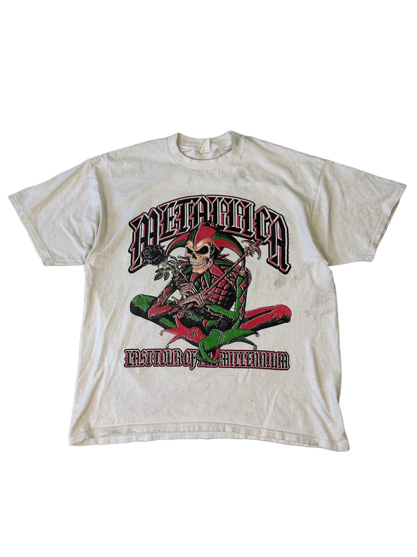 Playera Metallica Tour 1999 - 2000 Vintage - XL