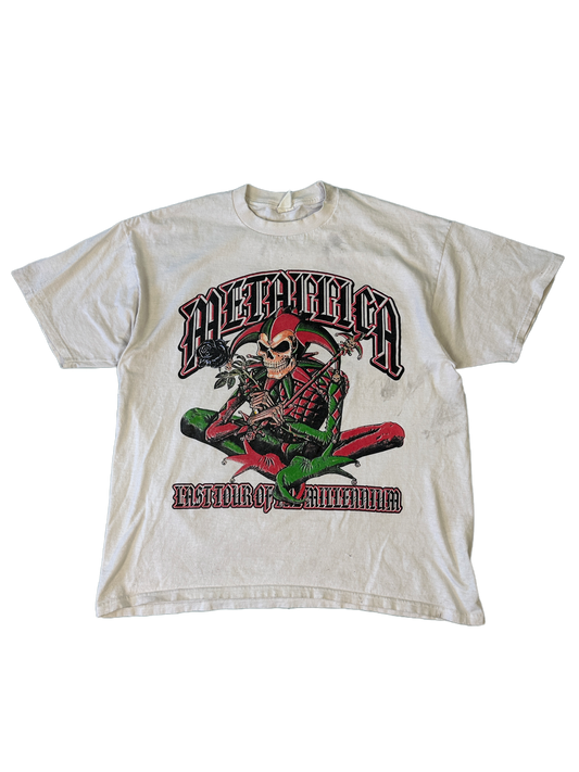 Playera Metallica Tour 1999 - 2000 Vintage - XL