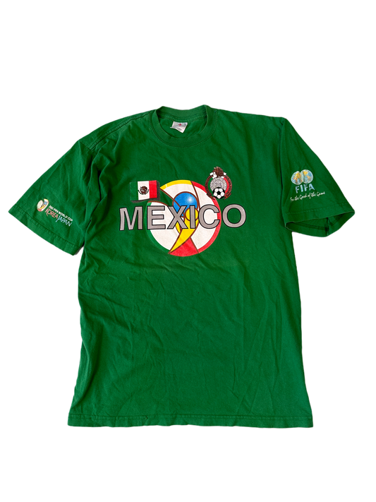 Playera Mexico Japon 2002 - M