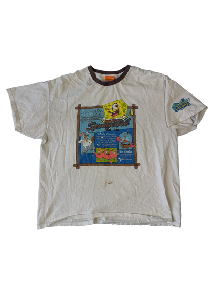 Playera Bob Esponja 2002 Vintage - XL