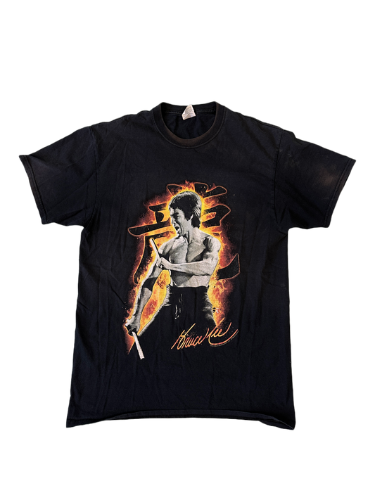 Playera Bruce Lee Faded - M