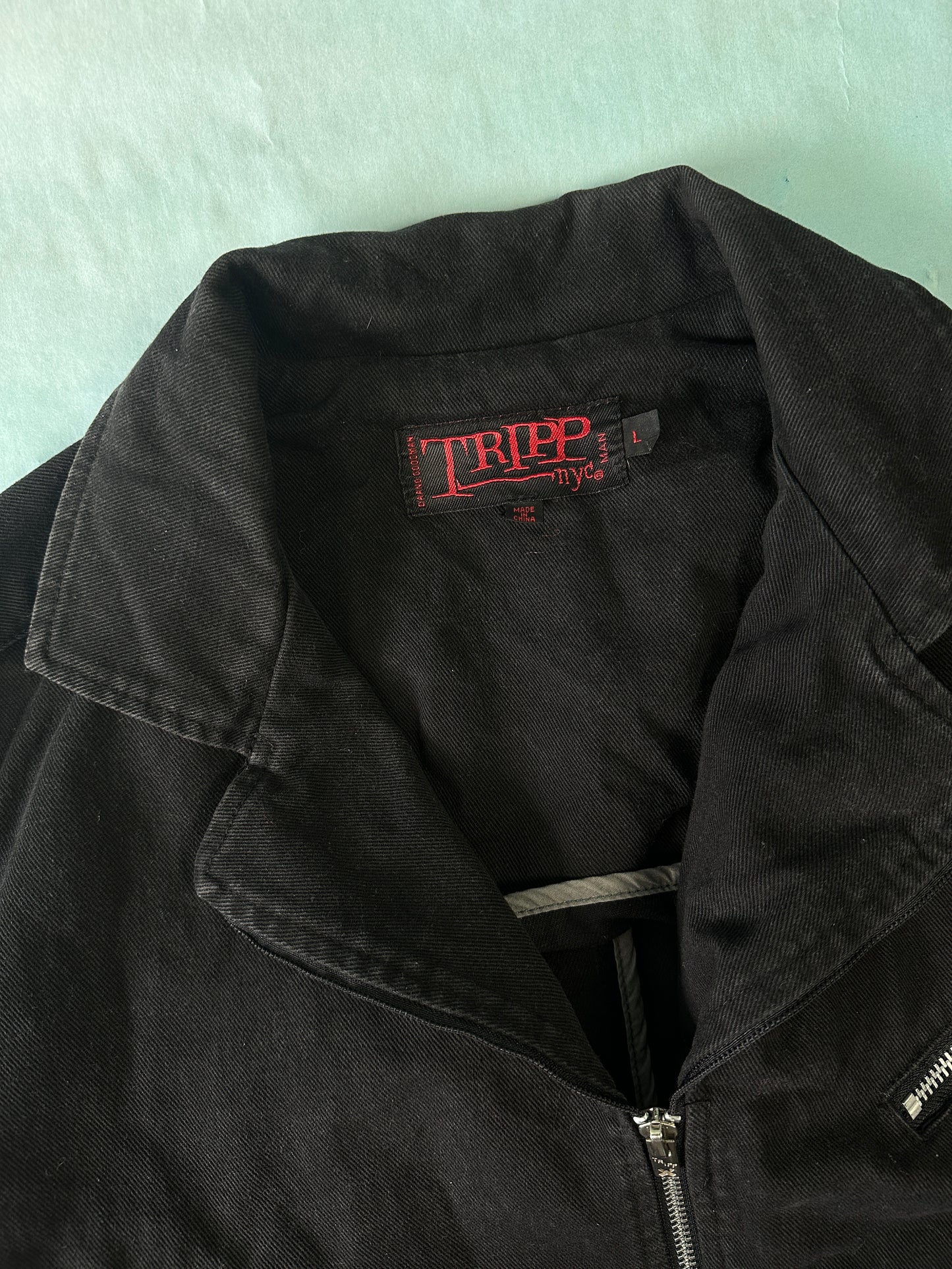 Tripp NYC Biker Vintage Jacket - L
