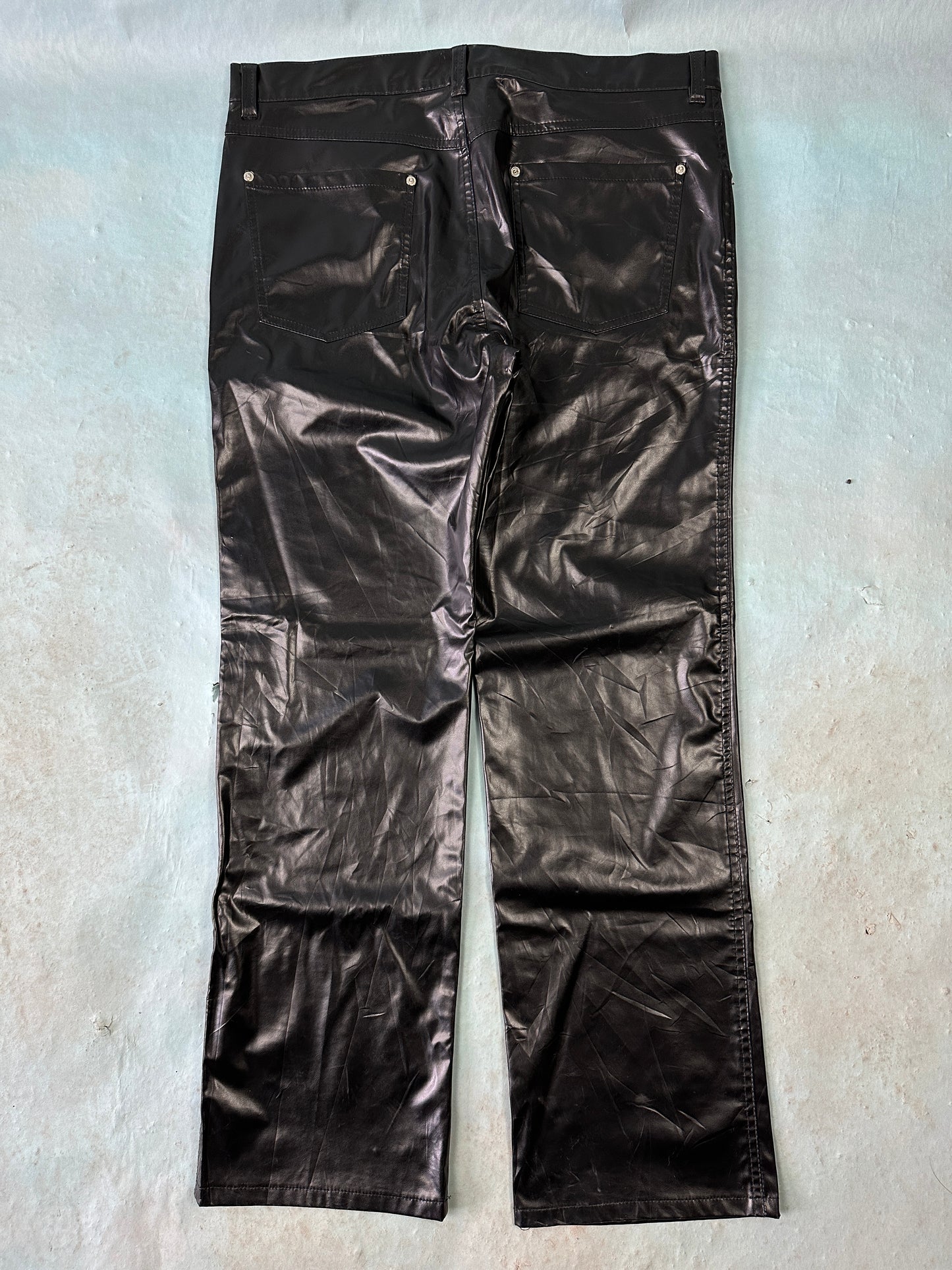 Tripp NYC Vintage Vegan Leather Pants - 38