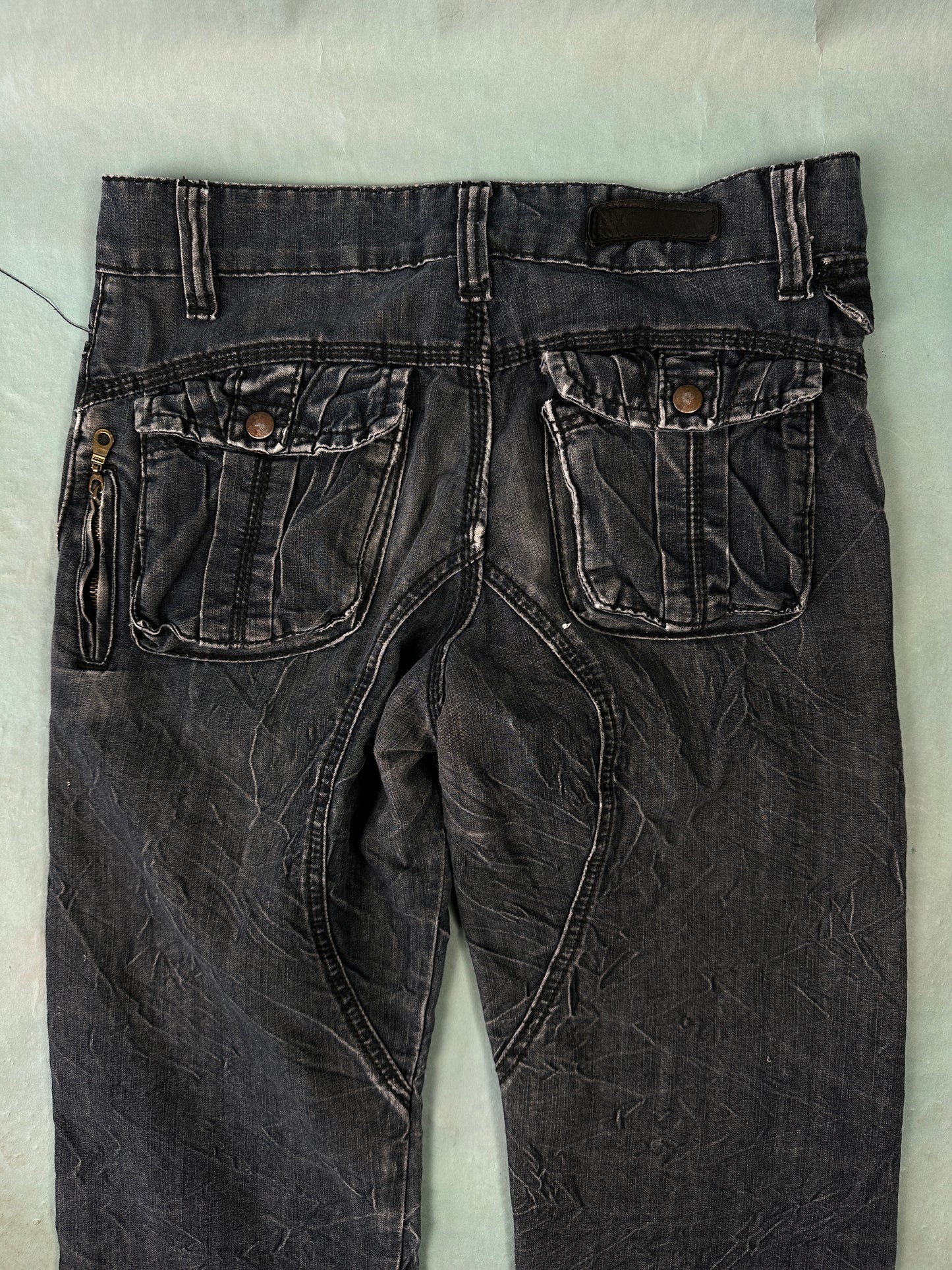 Accidos Denim Y2K Bondage Jeans - 30