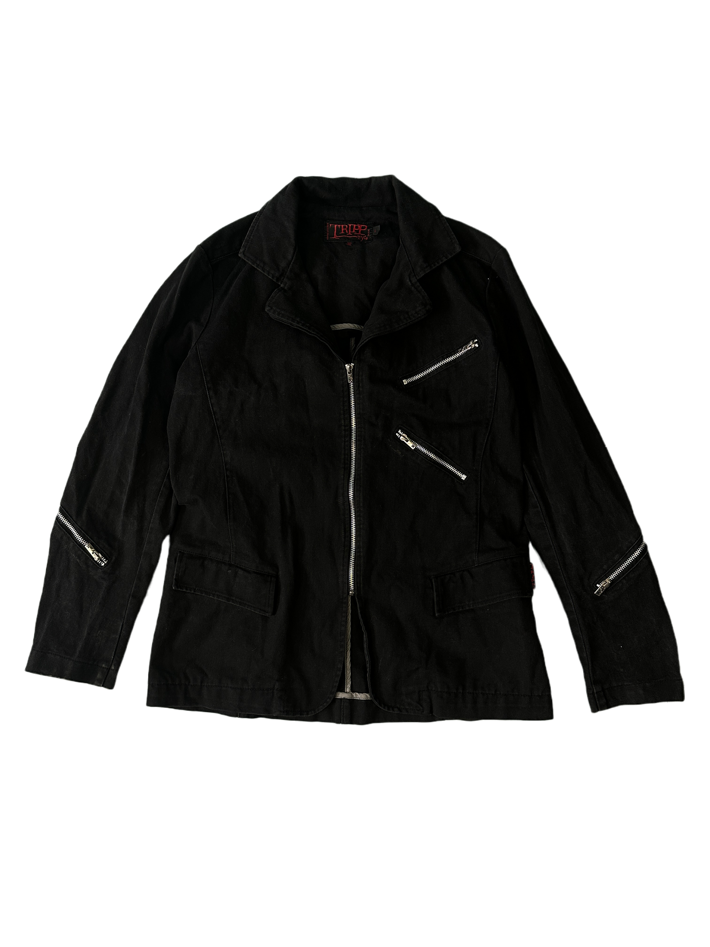 Tripp NYC Biker Vintage Jacket - L