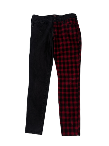 Royal Bones Daang Goodman Vintage Plaid Jeans - 5