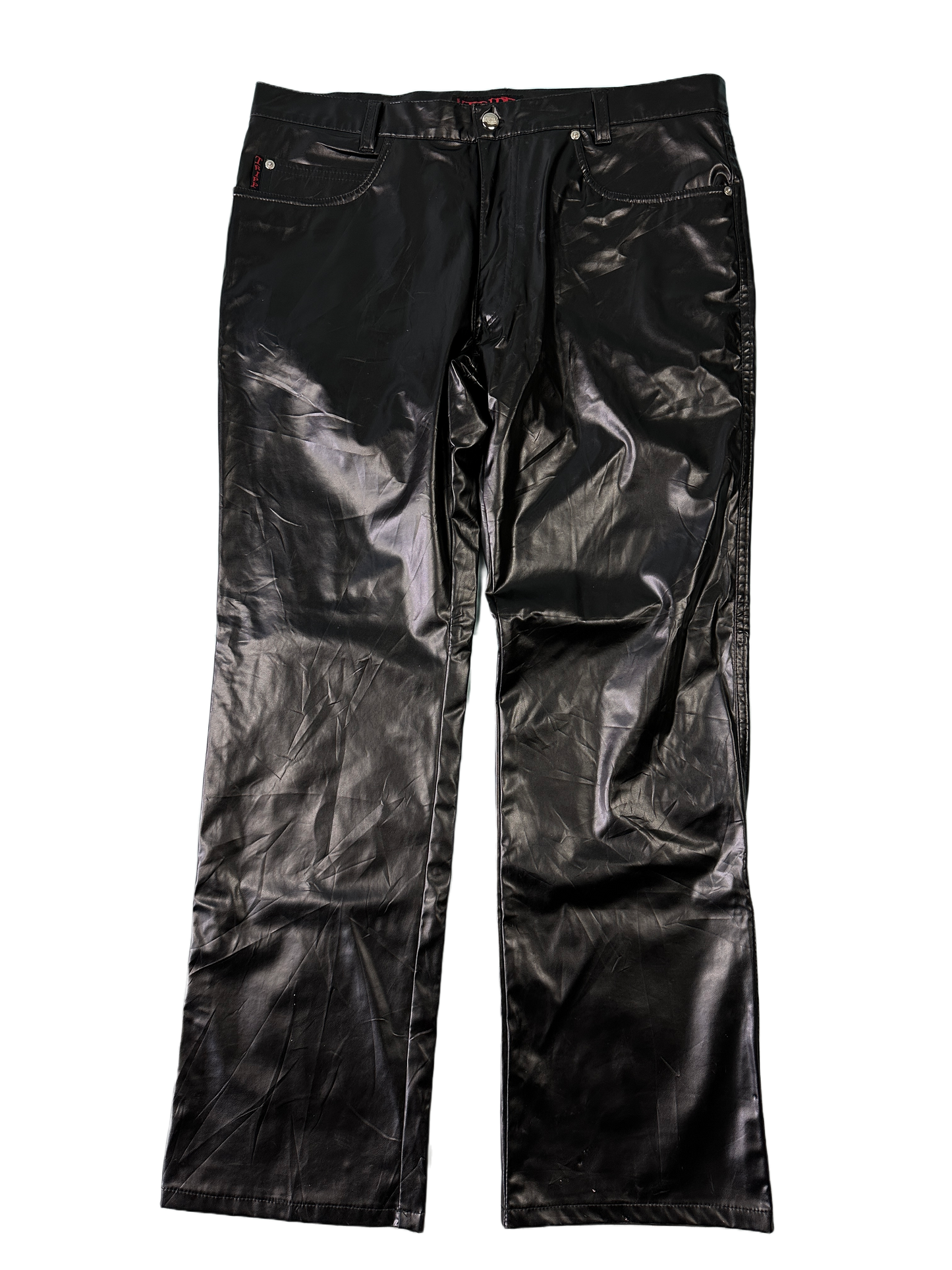 Tripp NYC Vintage Vegan Leather Pants - 38