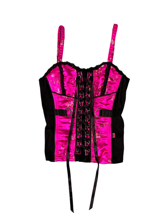 Tripp NYC Vintage Pink Corset - XS