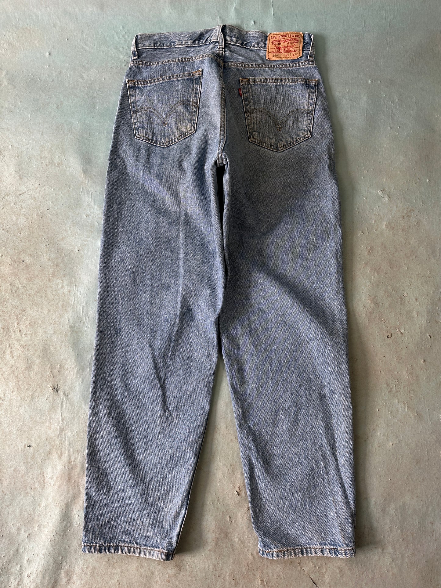 Levis 560 Vintage Jeans - 33 x 32