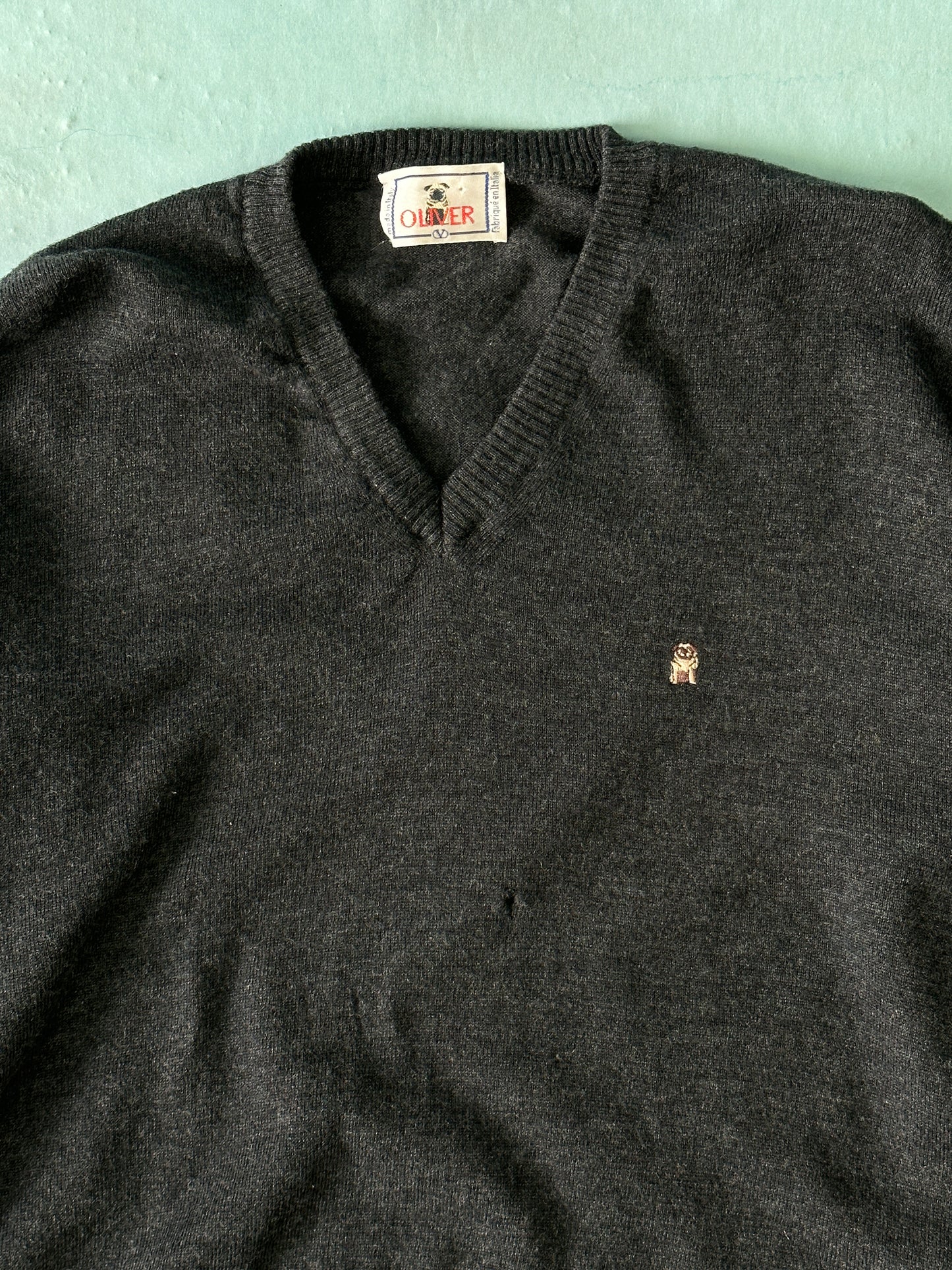 80's Oliver by Valentino Wool Sweater - M