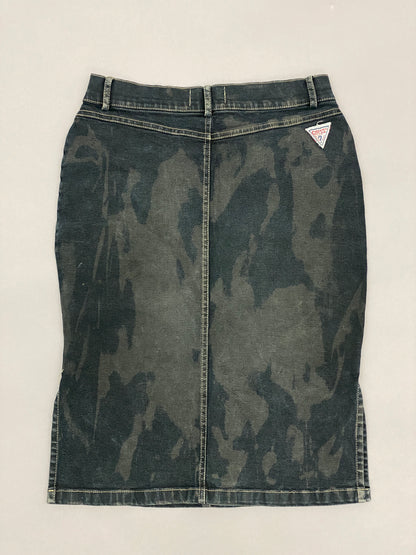 Guess Denim Acid Wash Vintage Skirt