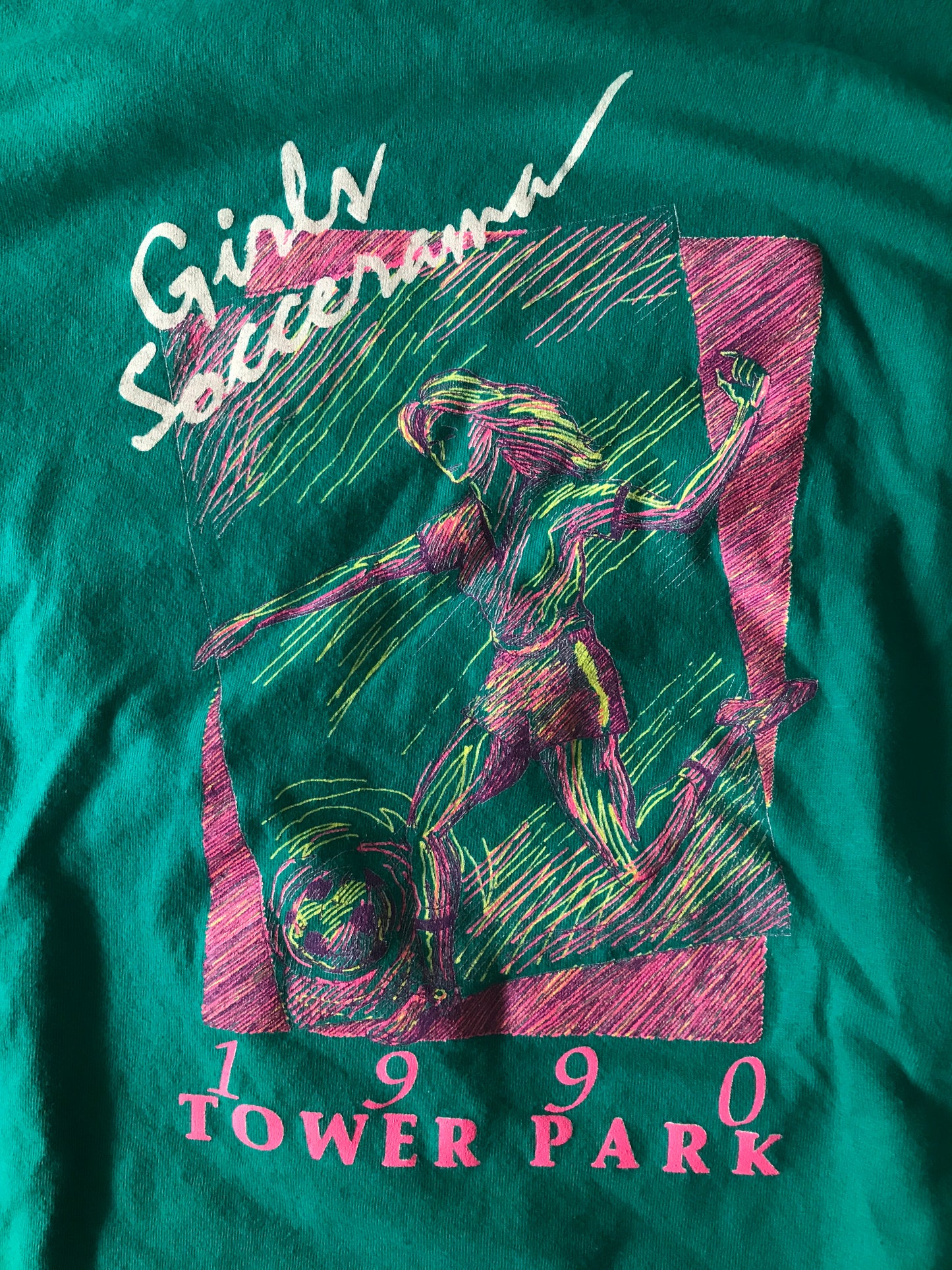 Girls Soccerama Vintage T-shirt