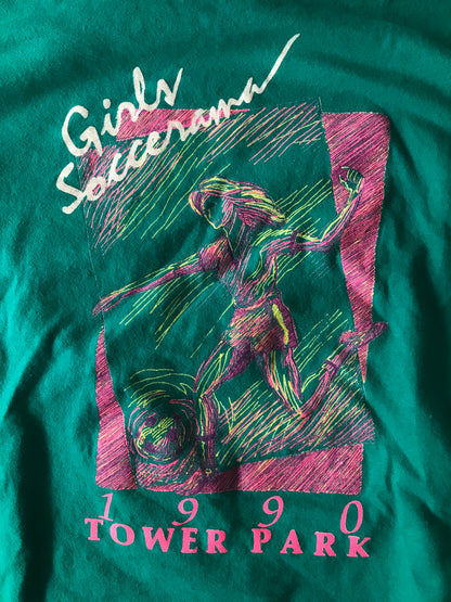 Playera Girls Soccerama Vintage