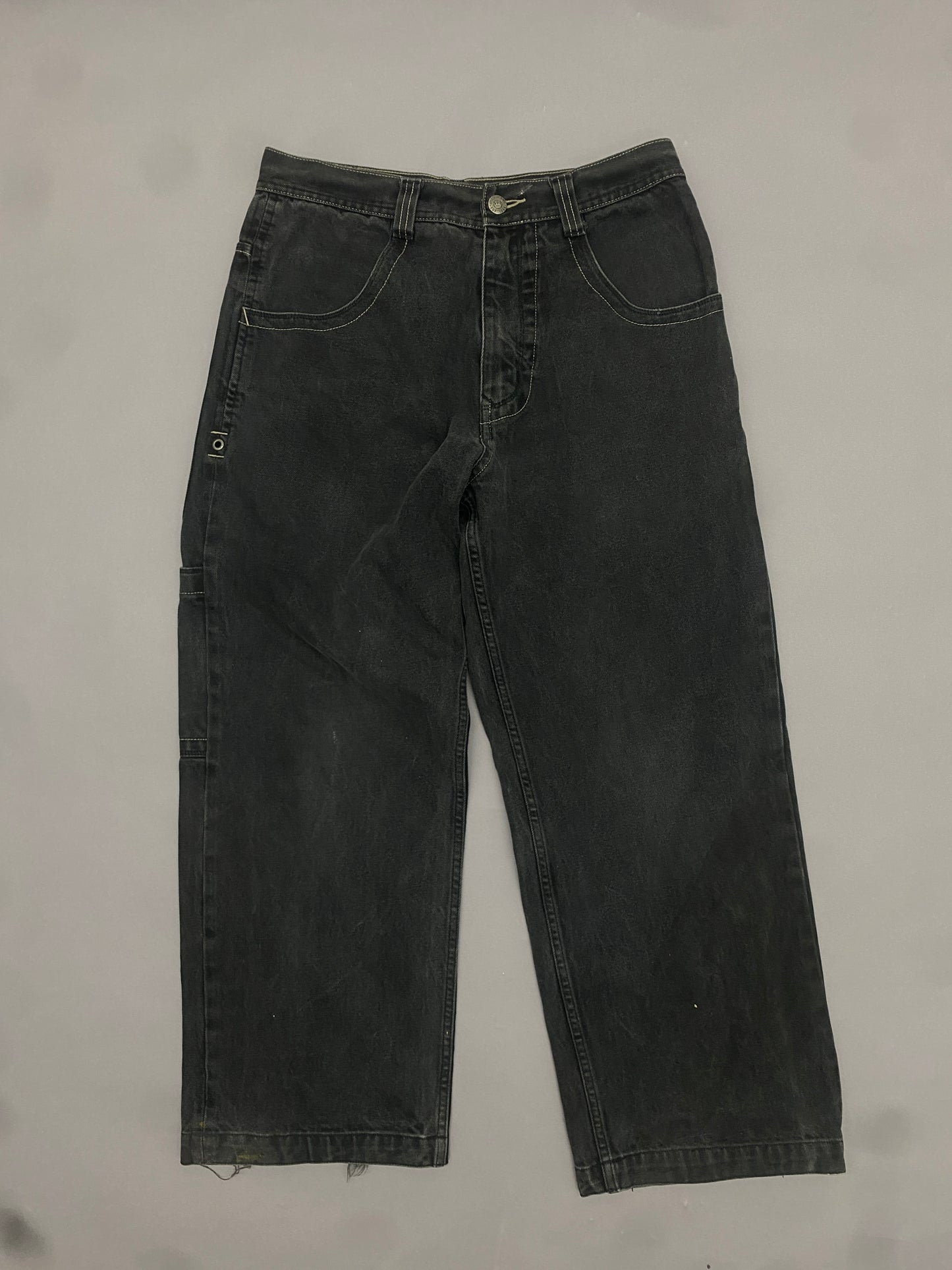 JNCO Flame Skull Vintage Jeans - 33 x 30