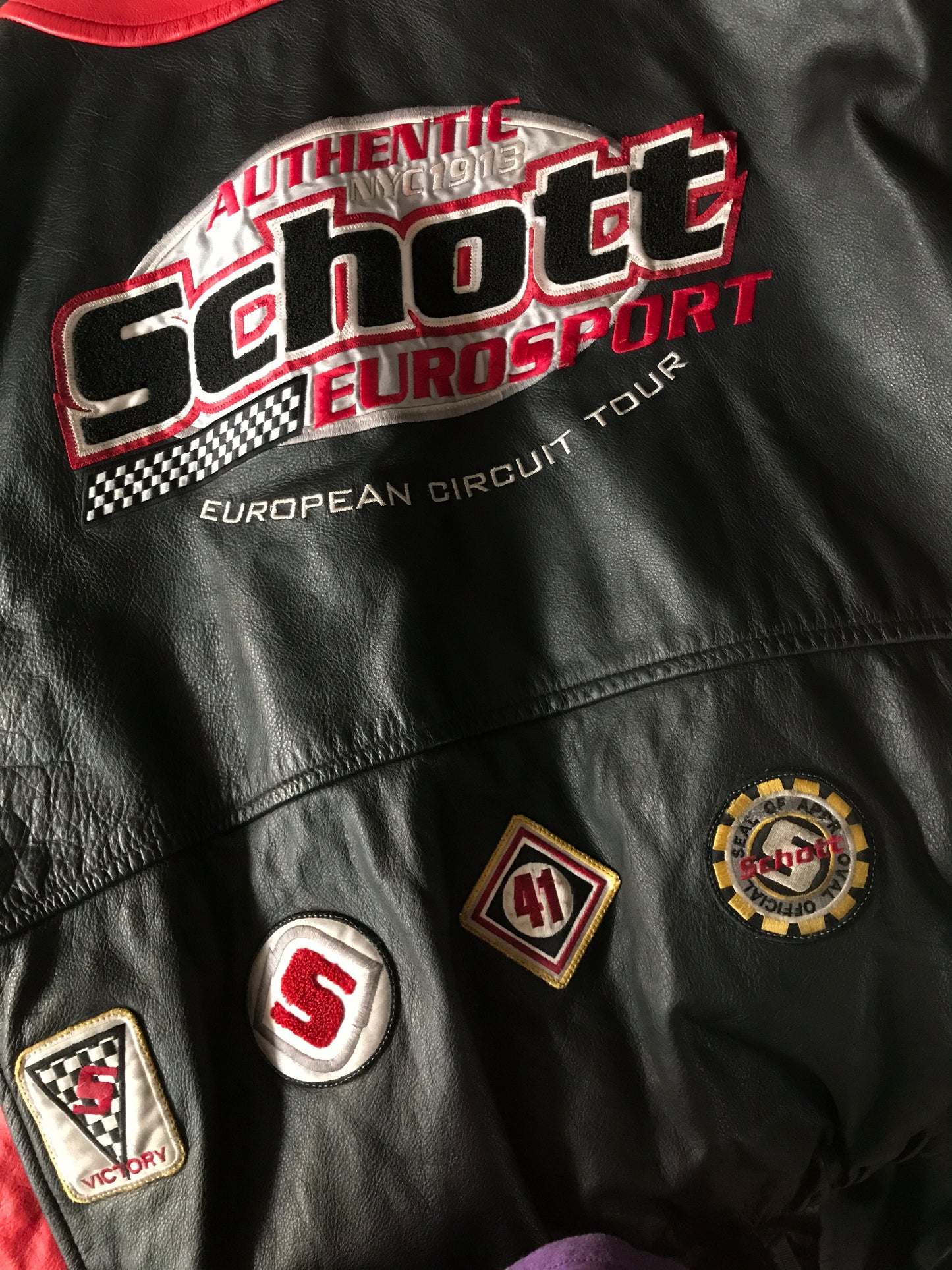 Chamarra Schott Eurosport Vintage