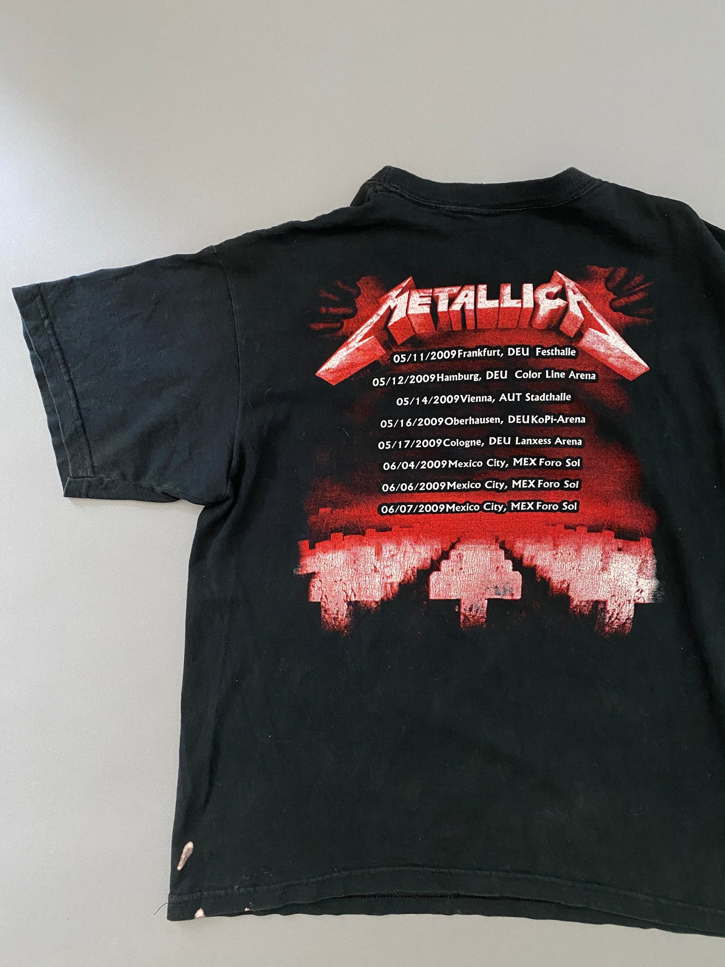 Playera Metallica 2009