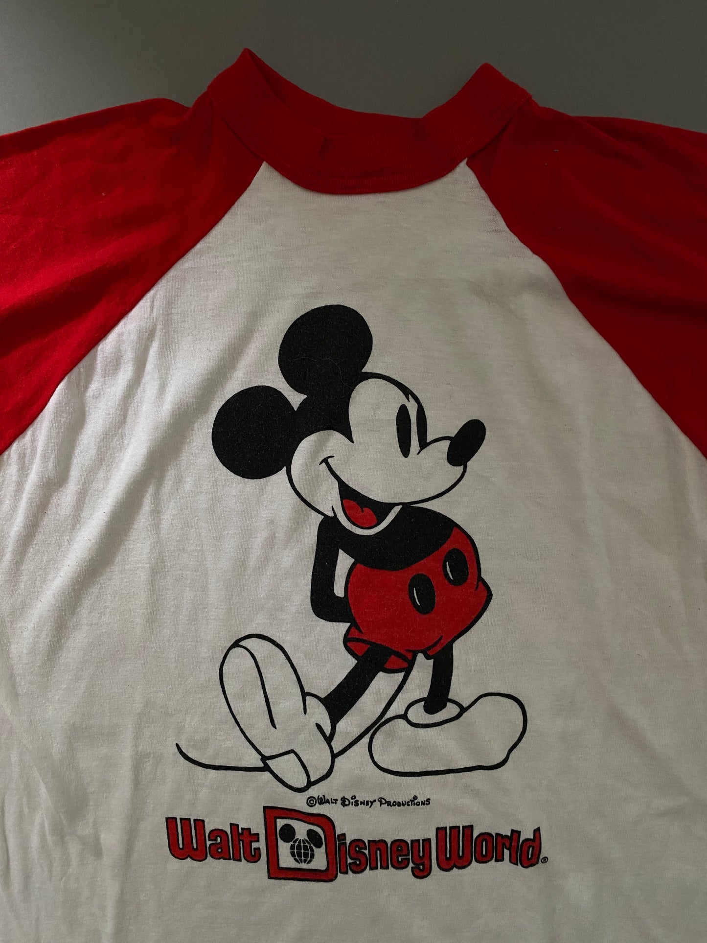 Raglan Mickey Mouse Vintage