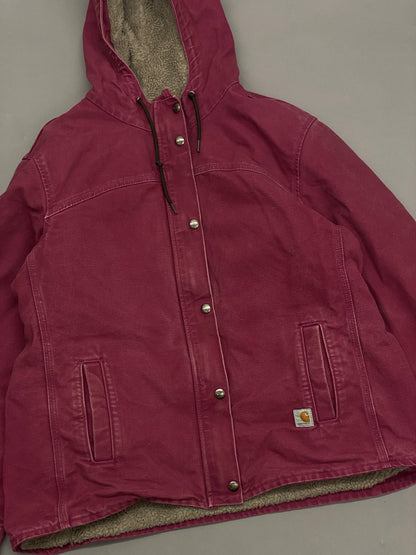 Carhartt Wine Sherpa Jacket