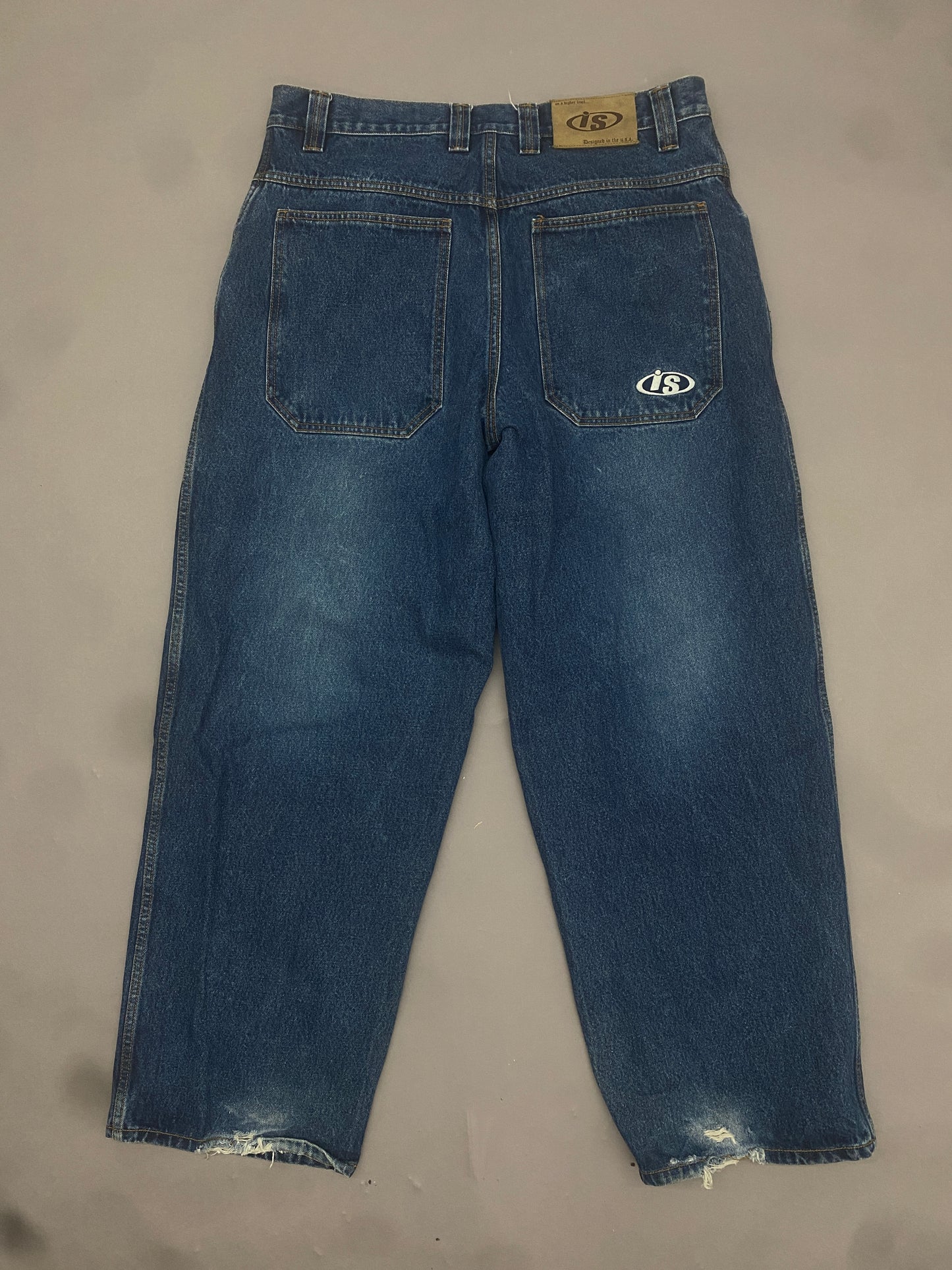 Vintage Baggy Interstate Jeans - 34