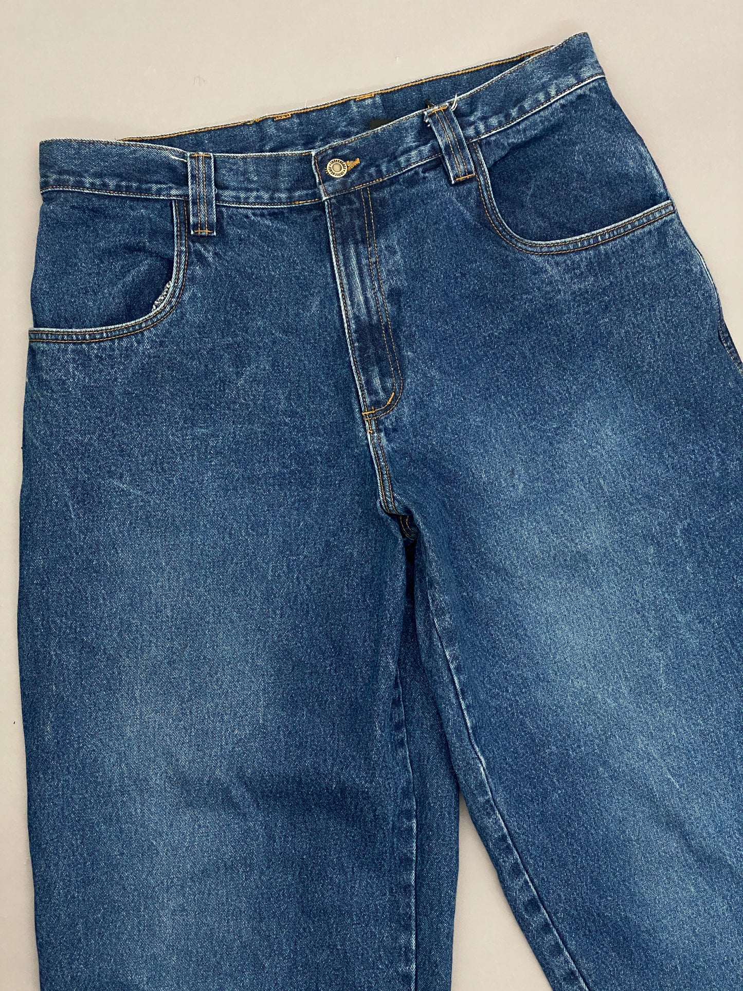 Vintage Baggy Interstate Jeans - 34