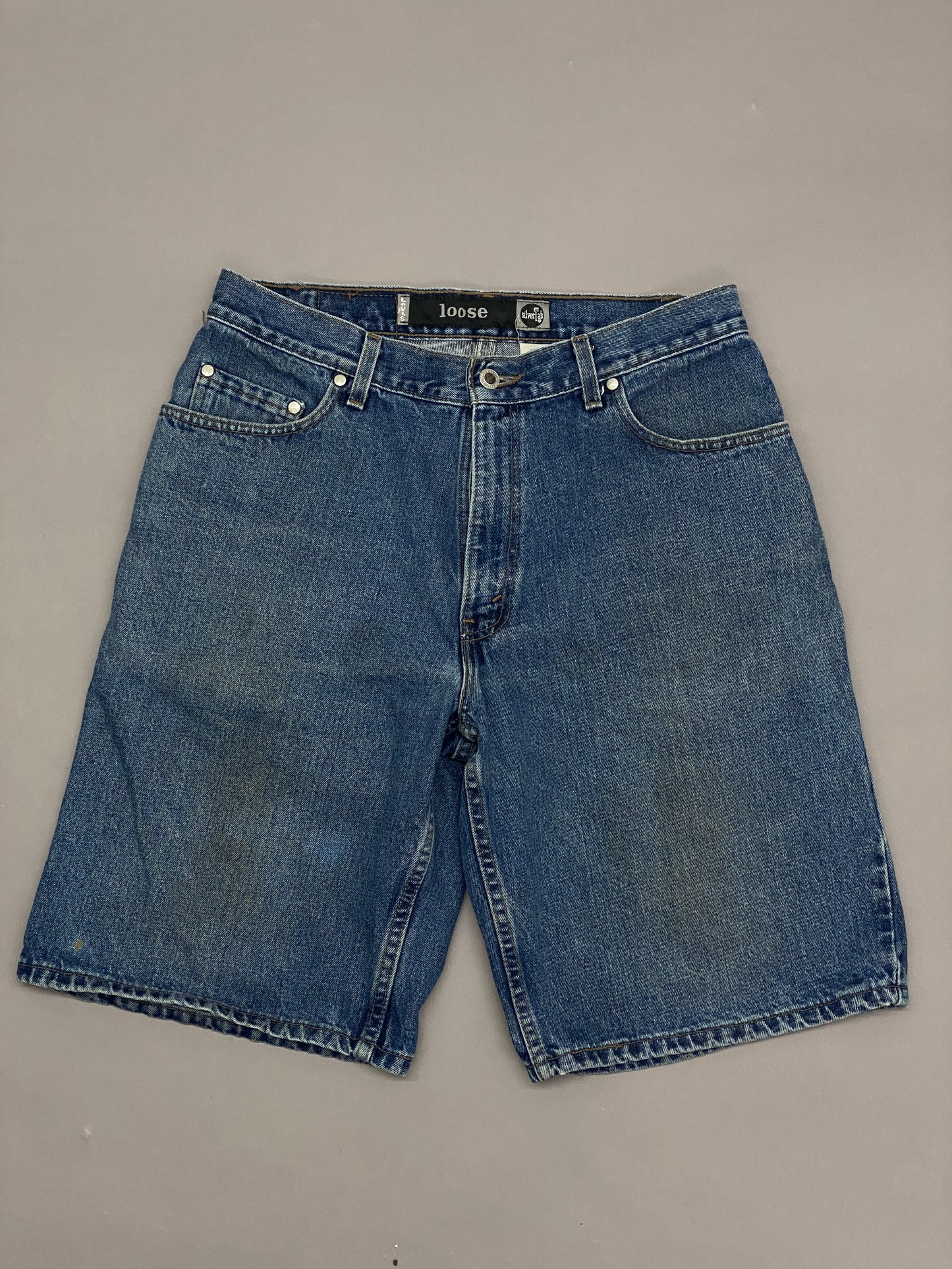 Shorts Baggy Levis Silver Tab Vintage - 33