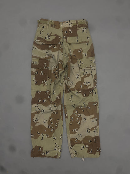 90's Camo Vintage Pants - Small