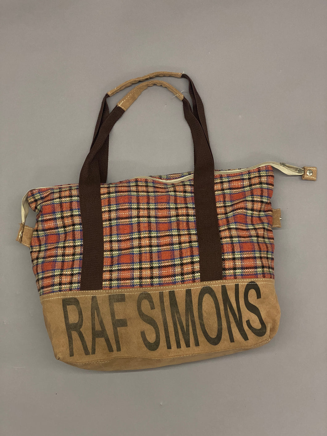 Retro Red-White Chiffon Tote Bag — INF - Garment for the rebels