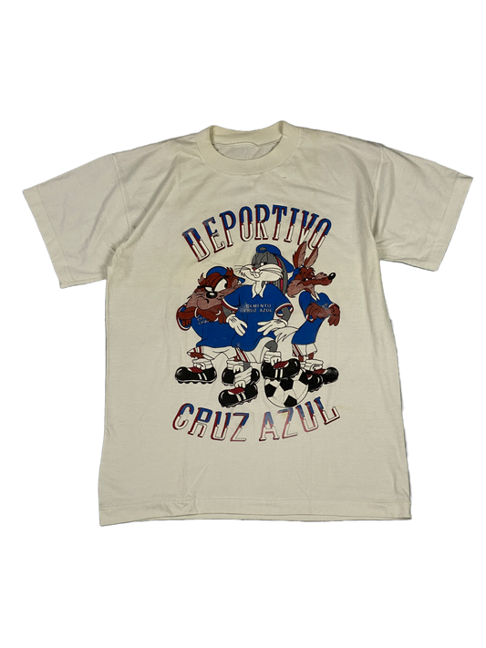 Playera Cruz Azul Looneys Vintage