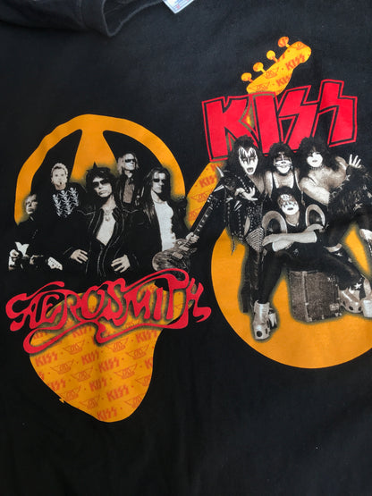 Playera Tour Kiss & Aerosmith