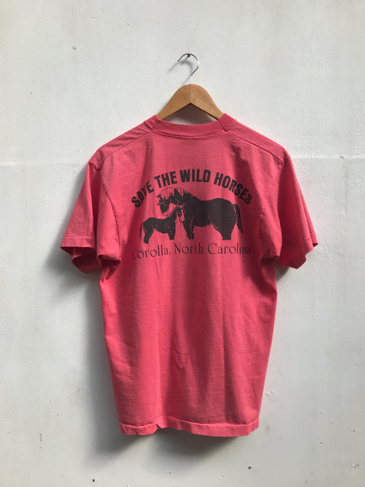 Playera Save the Horses Vintage