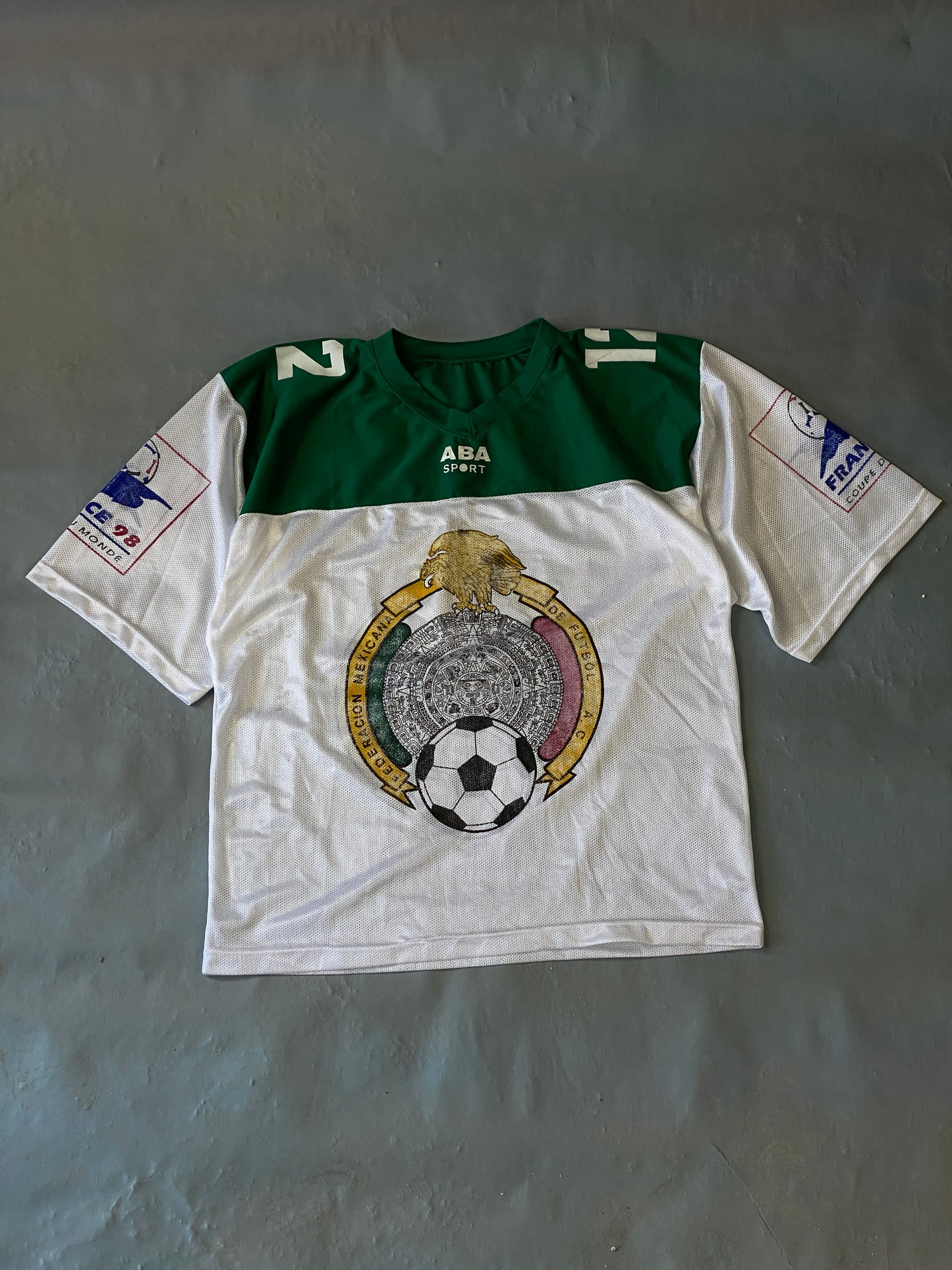 Jersey Mexico Aba Sport France98 Vintage