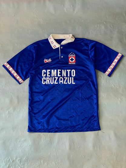 Jersey Cruz Azul 1996 Azul Sport Vintage