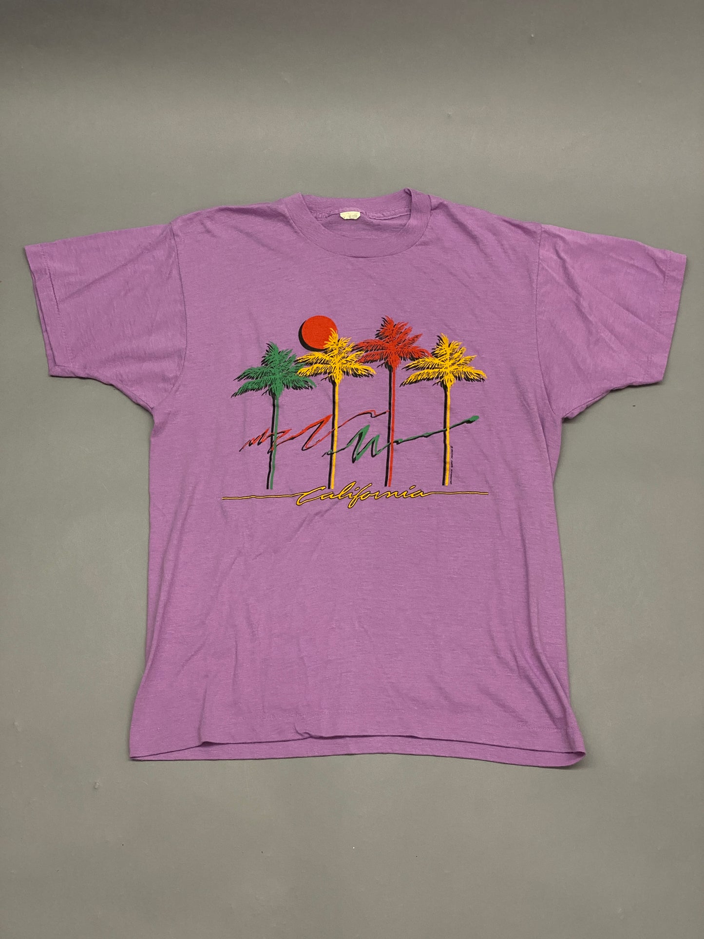 Playera California Neon 80's