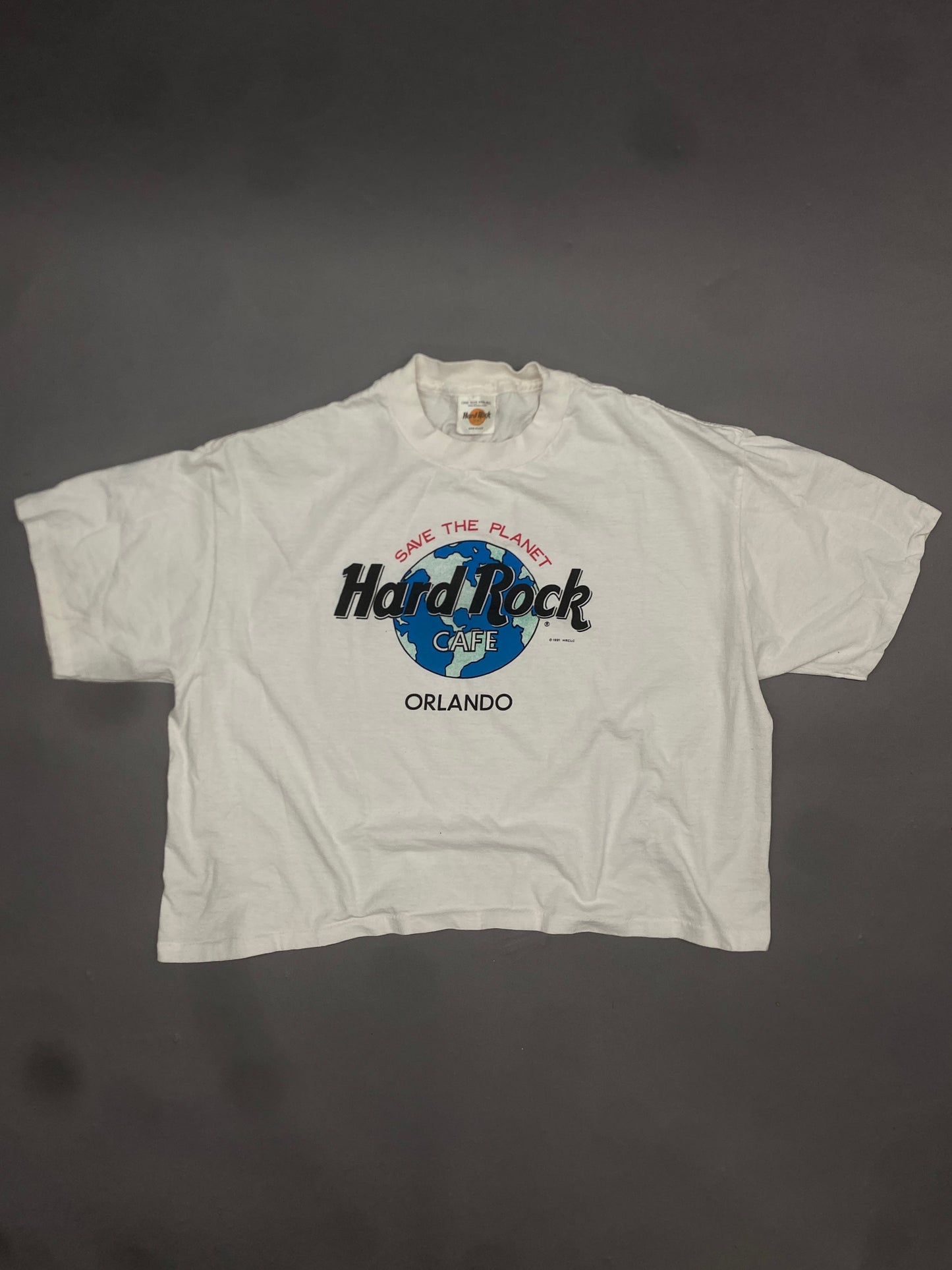 Hard Rock Vintage Cropped T-shirt