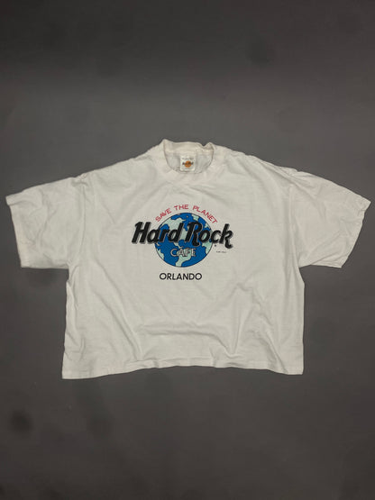 Playera Cropped Hard Rock Vintage