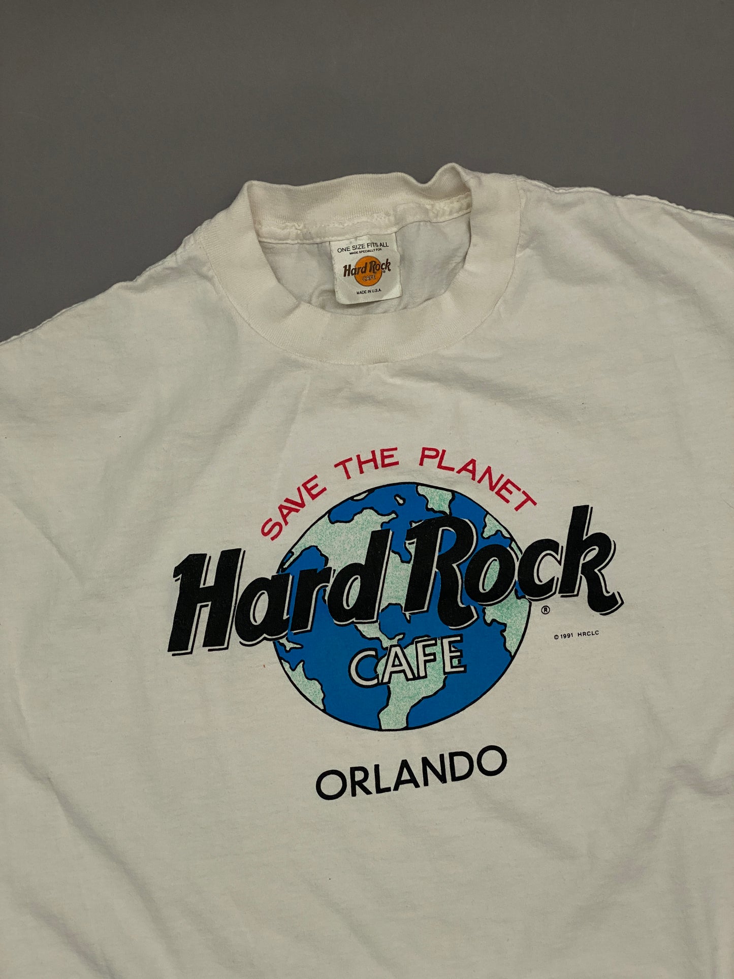 Hard Rock Vintage Cropped T-shirt