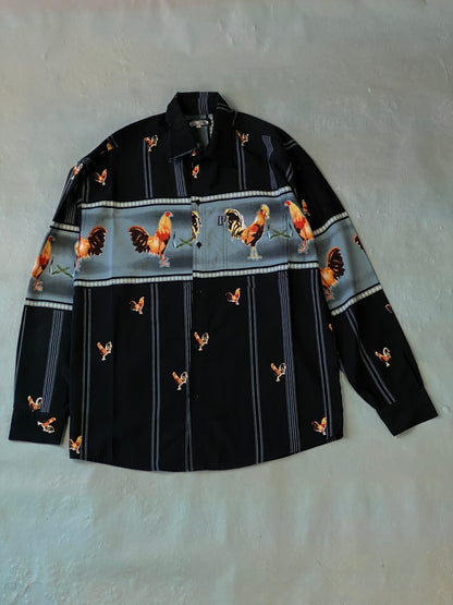 Roosters Aztk Vintage Shirt