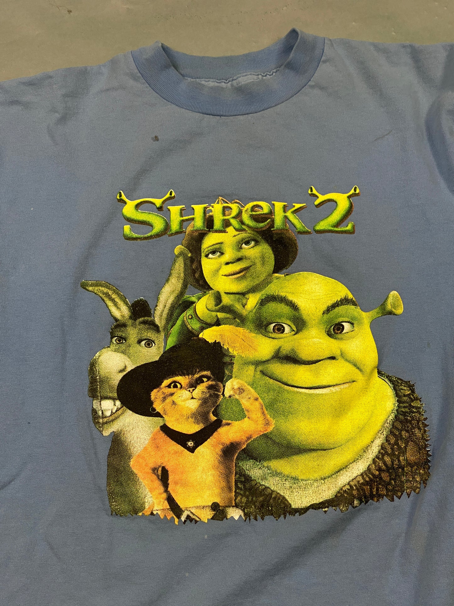 Playera Shrek 2 2004 Vintage