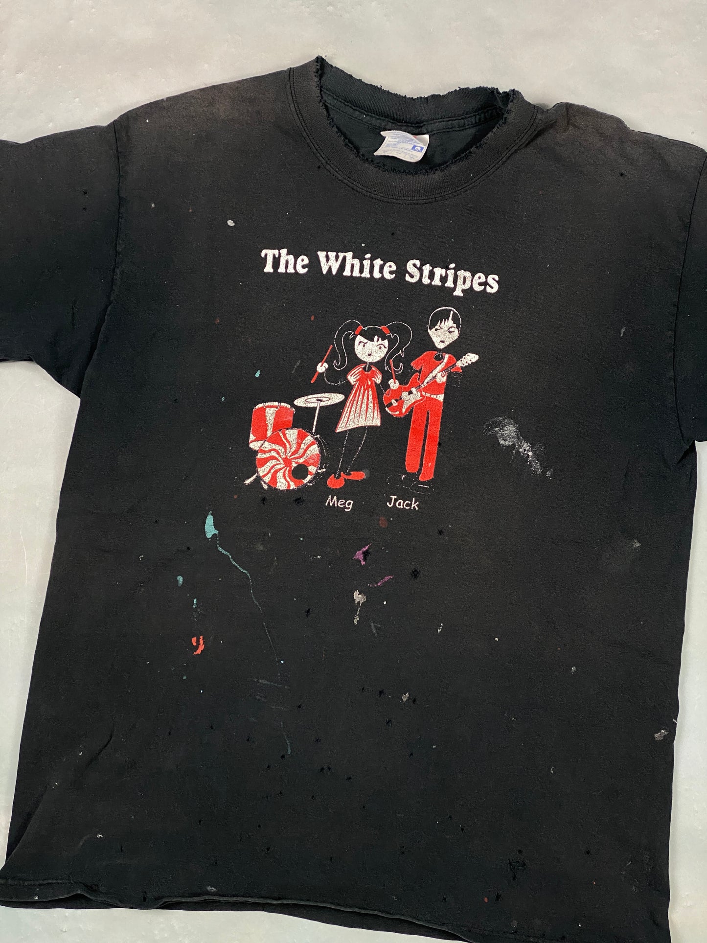 Playera The White Stripes 2005 Vintage