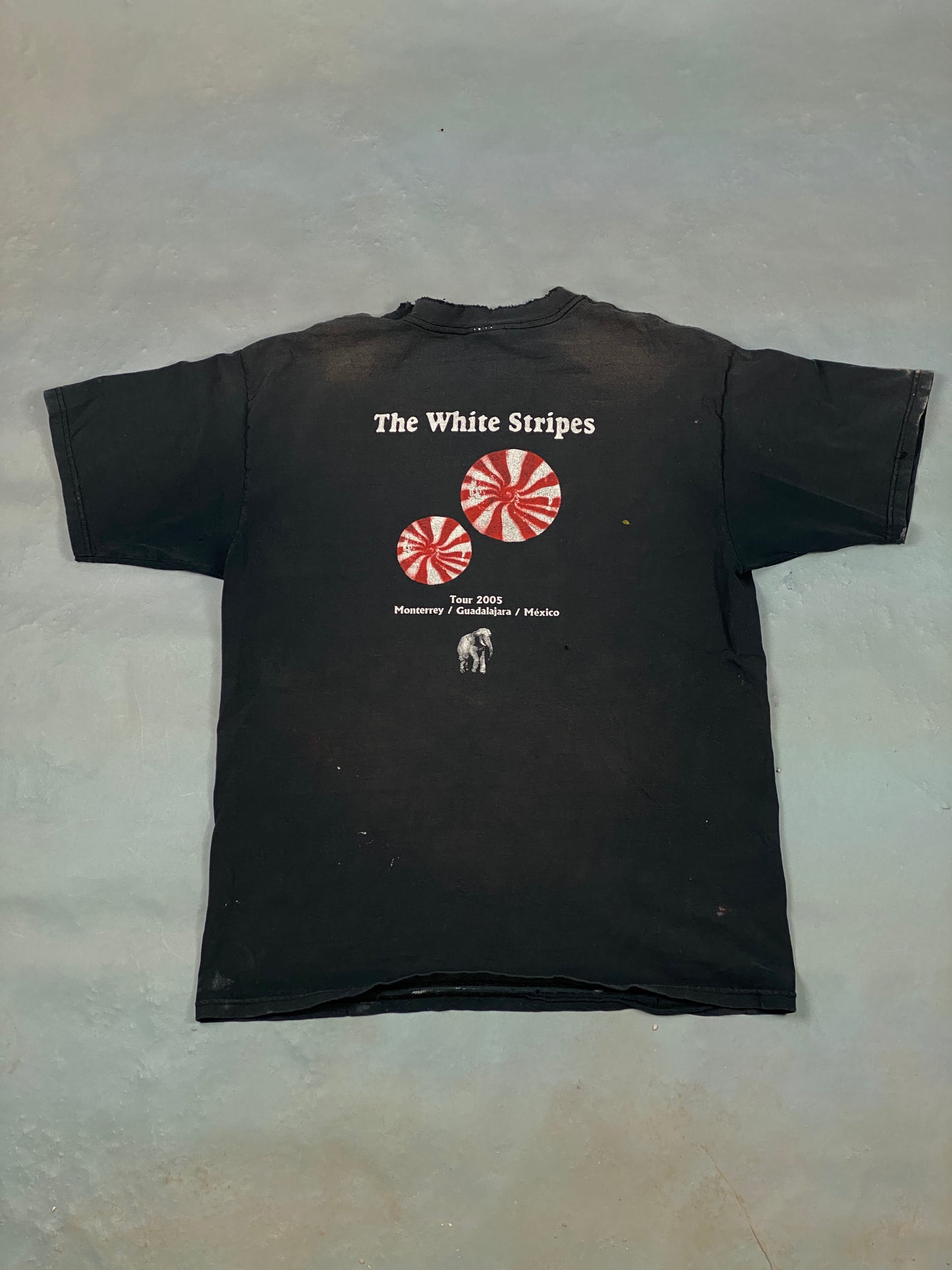 Playera The White Stripes 2005 Vintage