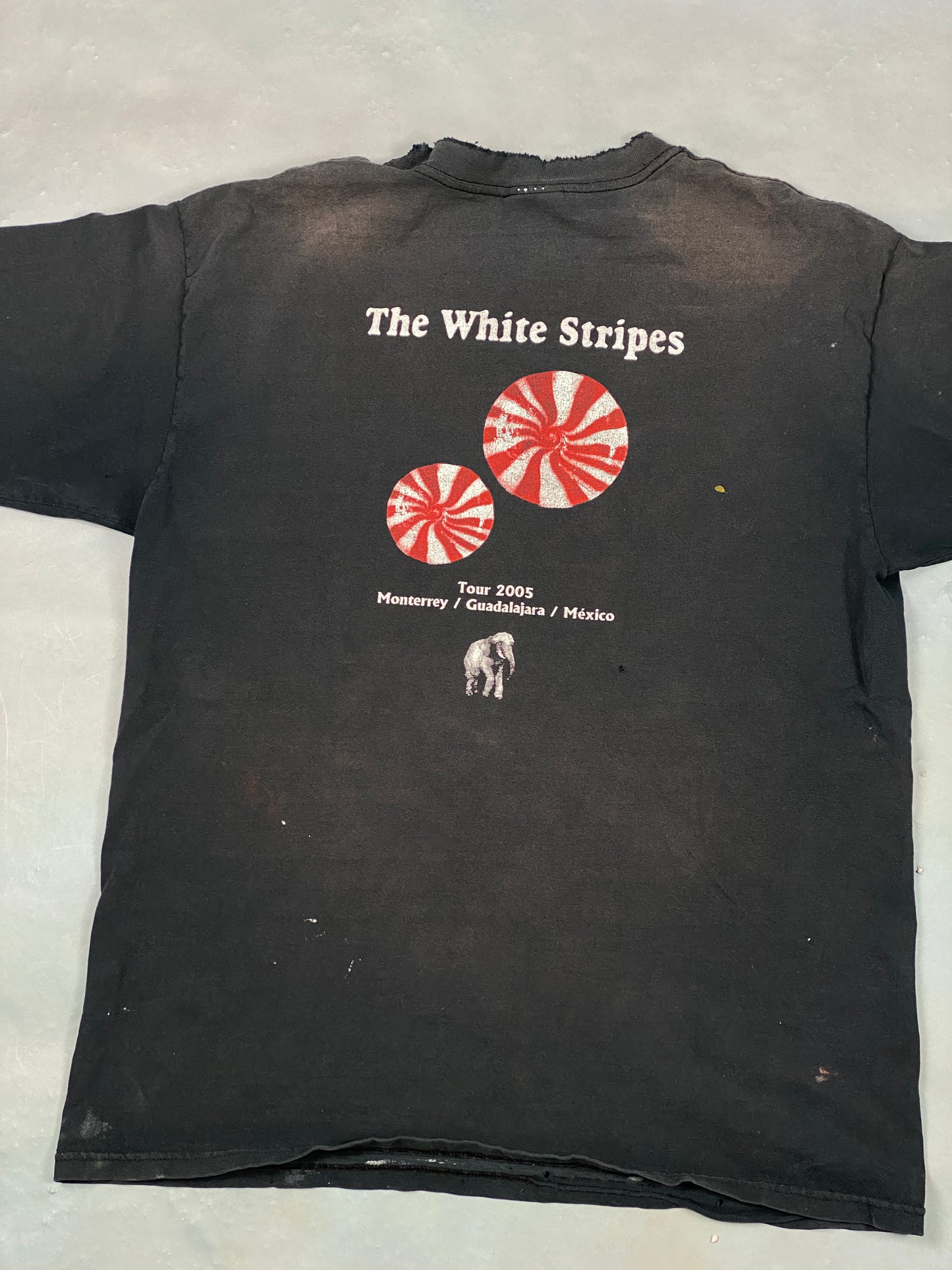 Playera The White Stripes 2005 Vintage