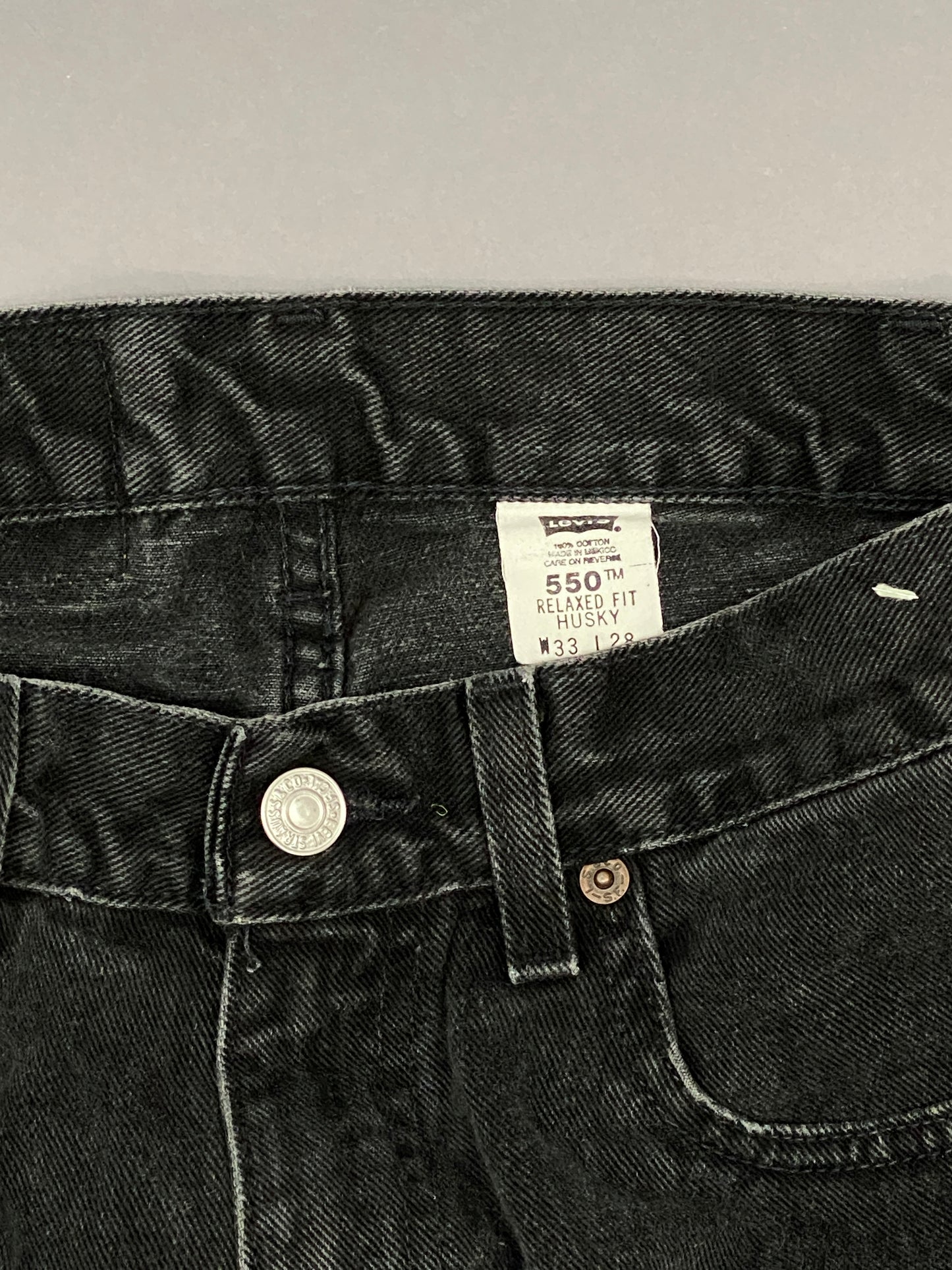 Levis 550 Husky Vintage Jeans - 33 x 28