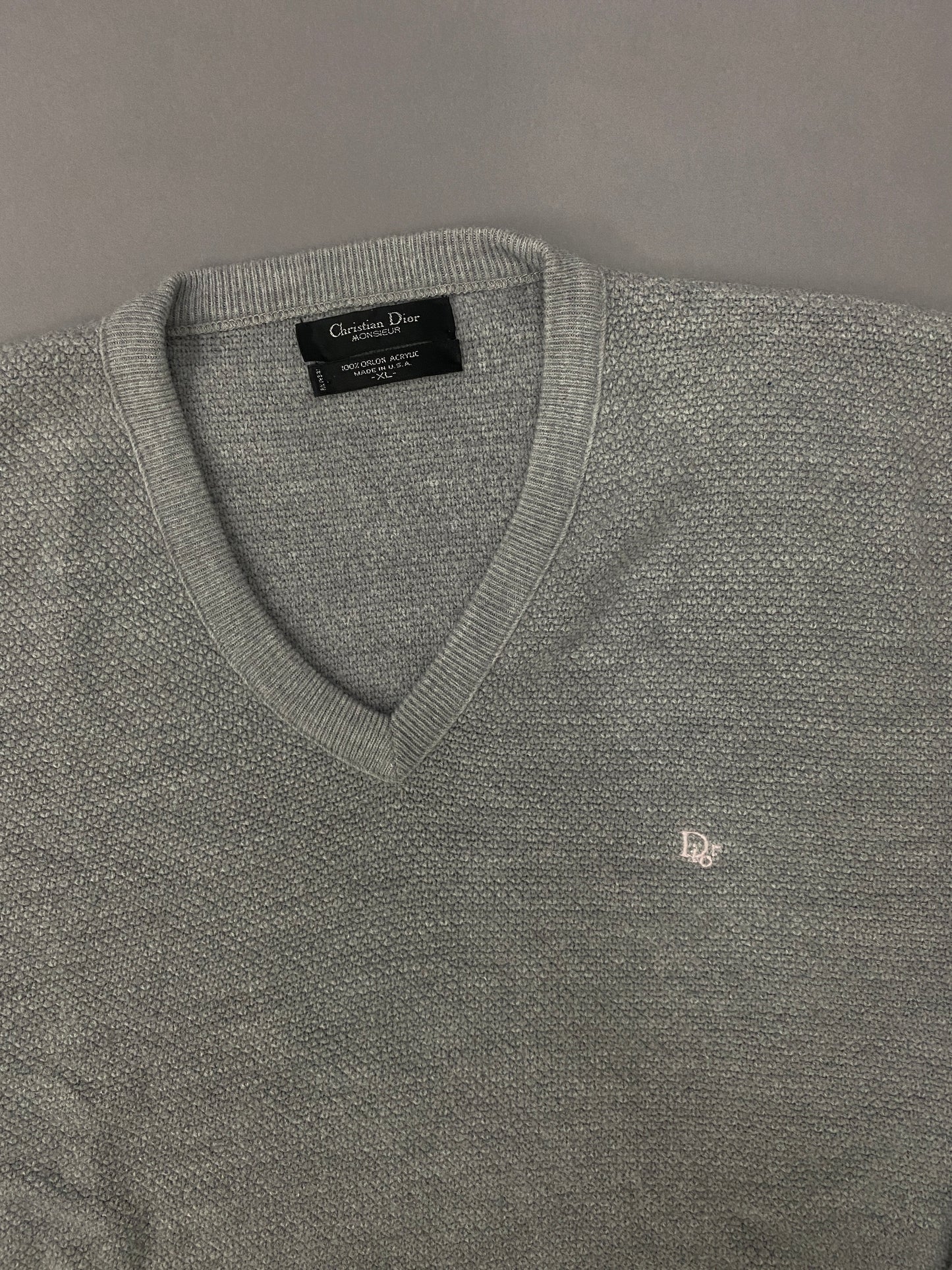 Vintage Dior Logo Sweater