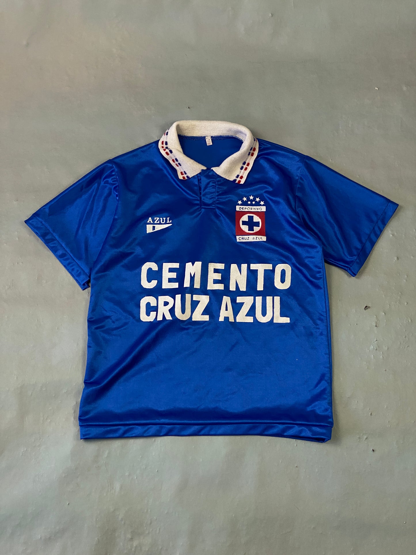 Jersey BabyTee Cruz Azul Retro Vintage