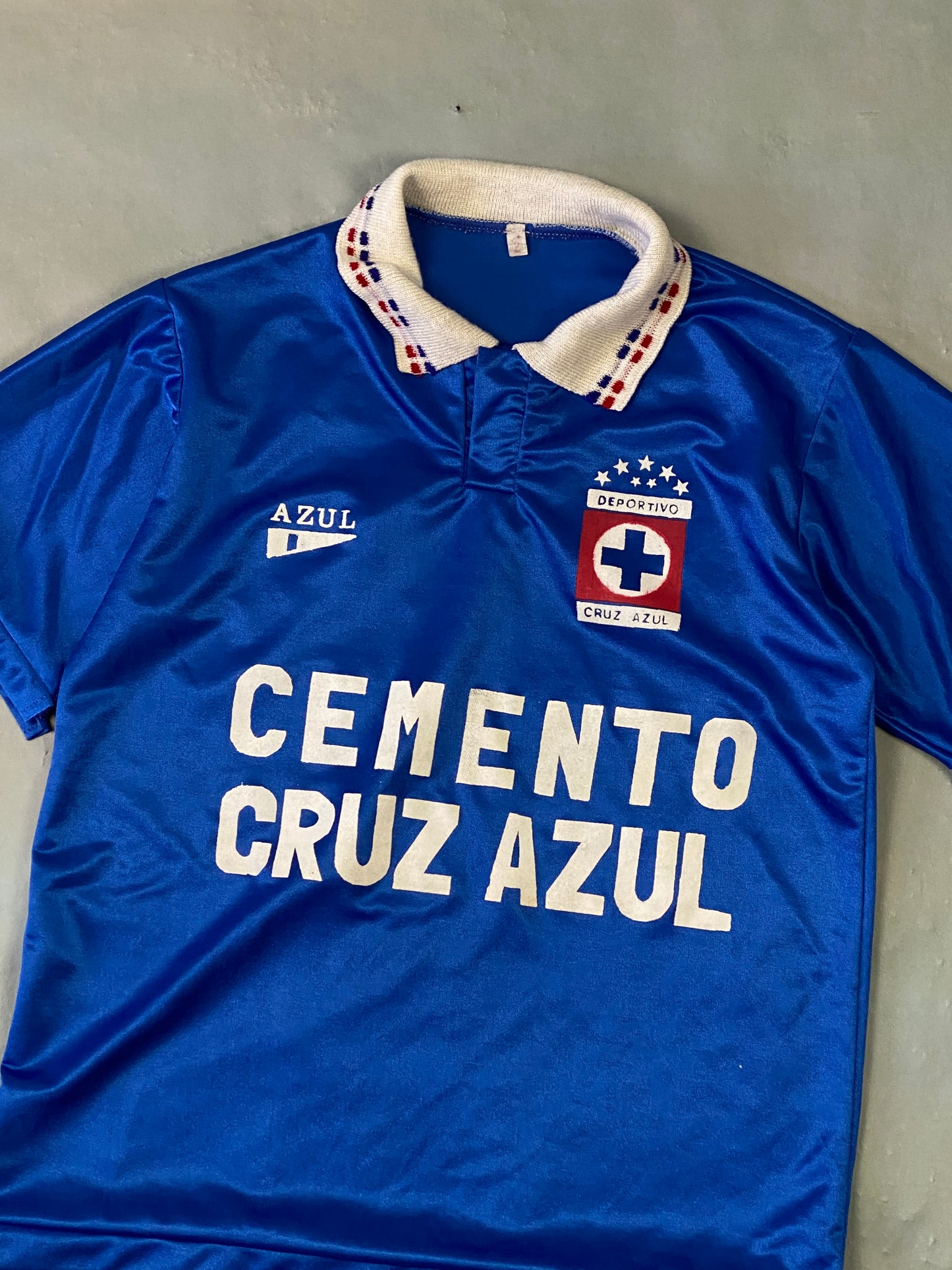 Jersey BabyTee Cruz Azul Retro Vintage